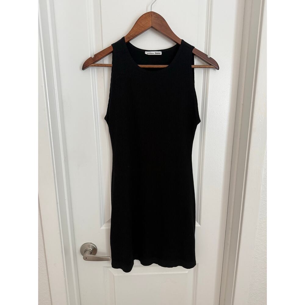 Reformation Ribbed Mini Dress Size Medium - Picture 2 of 6